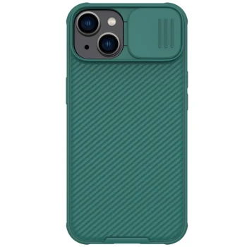 Nillkin CamShield Pro Case for iPhone 14 Plus with Camera Cover, Green