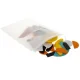 Kruzzel 00022426 Wooden Logic Puzzle with Geometric Shapes
