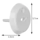 Ruhhy Child Safety Socket Covers, 15 Pcs, White