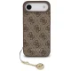 Guess 4G Charms Collection MagSafe Case for iPhone 17 Air - Brown