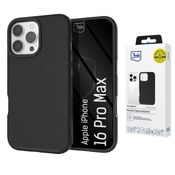 3mk Fortis MagCase for iPhone 16 Pro Max, Black