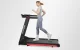 DeerRun A1 Pro Foldable Electric Treadmill, Black and Red