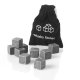 Whiskey Stones Thermal Ice Whisky Cubes 9 pcs