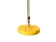 Kids Flower-Shaped Garden Swing Seat Yellow