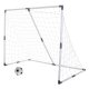 Bērnu futbola vārti 2in1 185x120x70cm ar bumbu un pumpi