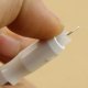 Threader for machine needle