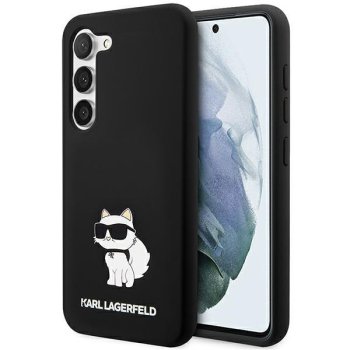Samsung Galaxy S23 (SM-S911) Karl Lagerfeld Silicone Choupette Case Cover (KLHCS23SSNCHBCK), Black