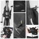 Wozinsky WBB23BK Under-Frame Bike Bag with Bottle Holder 1.5L, Black