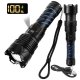 Tactical LED Flashlight Trizand 26949 1500lm 5000mAh, black