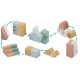 Nukido NK-853 Wooden Pull-Along Toy with Blocks