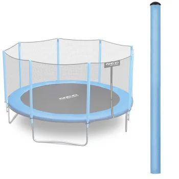 Upper Trampoline Pole for Outer Net 8-15 Ft Neo-Sport, Blue