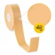 4Fizjo Anti-Chafe Foam Tape 4.5 m x 2.5 cm, Beige