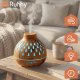 Essential Oil Diffuser Humidifier Ruhhy Puri 26633, 400ml Ultrasonic Cool Mist, Light Wood