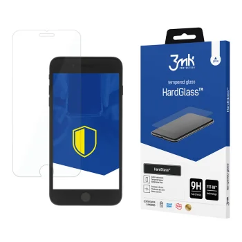 Apsauginis stiklas 3mk HardGlass, skirtas iPhone 7 / 8 Plus, 9H, 0.3 mm