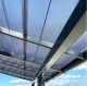 Profiled Polycarbonate Roof Sheet DIAMOND TILE EFFECT 2.8 mm 0.954x6 m, Gray