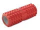 Massage roller for back and legs with bumps, crossfit, yoga, red
