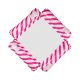 Pink Inflatable Water Hammock / Pool Float with Mesh, 100x100 cm