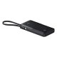 Baseus Bipow 2 10000mah 20W powerbank with digital display built-in USB-C cable - black