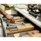 Joseph Joseph Elevate Stainless Steel Knife Set with In-Drawer Bamboo Storage Tray, 5 Piece