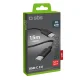 SBS USB-C to USB-C Cable 1.5m 60W, Braided, Black