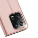 Dux Ducis Skin Pro Wallet Case for Xiaomi 13 Pro with Stand and Card Slot, Pink