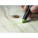 Replacement Eraser Set for Pica Fine Dry, 5 pcs, Green