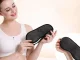 Magnetic Blackout Sleep Mask Adjustable Travel Eye Mask, Black