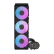 Darkflash DH360D v2 360mm AIO Liquid CPU Cooler, Black