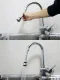 Flexible Faucet Extension Nozzle, Chrome, 2 Spray Modes
