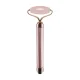 Rose Quartz Face and Neck Vibrating Massager Roller Energy Beauty Bar