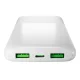 Puro DAILY 10 PLUS Power Bank 10000mAh 22.5W, White