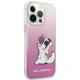 Karl Lagerfeld Choupette Fun Case for iPhone 14 Pro Max Pink