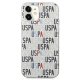 Apple iPhone 12 mini 5.4\'\' US Polo Logo Mania Collection Case Cover (USHCP12SPCUSPA6), White