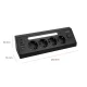 Huslog Vertical Power Strip Surge Protector with 4 Outlets, USB C and LED Night Light, black