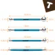 Bigstren Silicone and Grout Smoothing Tool Set, 4 pcs