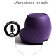 Boompods Zero Portable Wireless Speaker, Bluetooth 5.0, IPX6, Purple