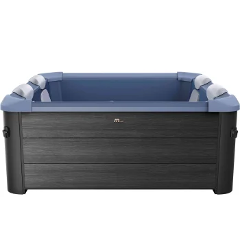 Mspa Sapphire F-SA063W Inflatable SPA Pool, 6 Person