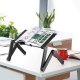 Gotel K672G Laptop Table with Cooling Fan and Mouse Pad