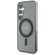Guess Rhinestones Classic Logo MagSafe Case for Samsung Galaxy S25, Black
