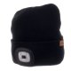 Winter Hat With Flashlight -Black _ Trizand
