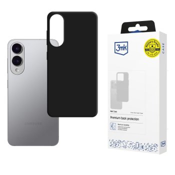 3mk Matt Case for Samsung Galaxy S25 Edge, Black
