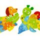 Bakalu Onshine Wooden 3D Dolphin Puzzle with Numbers
