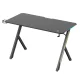 NanoRS RS102 Gaming Desk with RGB, 120x60 cm, Black