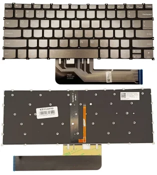 Lenovo ThinkBook 14 G2 / G3 Keyboard with Backlight, US, Gray