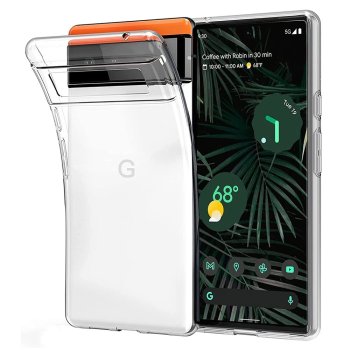 Gogole Pixel 7a Ultraslim TPU Case Cover, Transparent