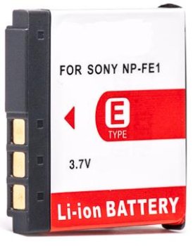 Extra Digital Replacement Battery for Sony NP-FE1 500mAh