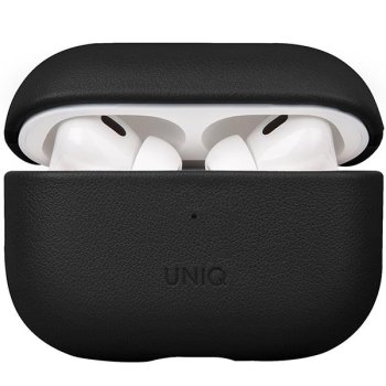 Uniq Case Terra Airpods Pro 2nd Gen. Genuine Leather Black/dallas Black