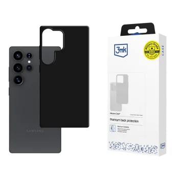 3mk Silicone Case for Samsung Galaxy S25 Ultra Black