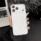 MagSafe Compatible PC Case for iPhone 18 Pro / 17 Pro, Transparent White