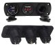 Waterproof 12V Cigarette Lighter Socket with 2x USB and Voltmeter PLS37